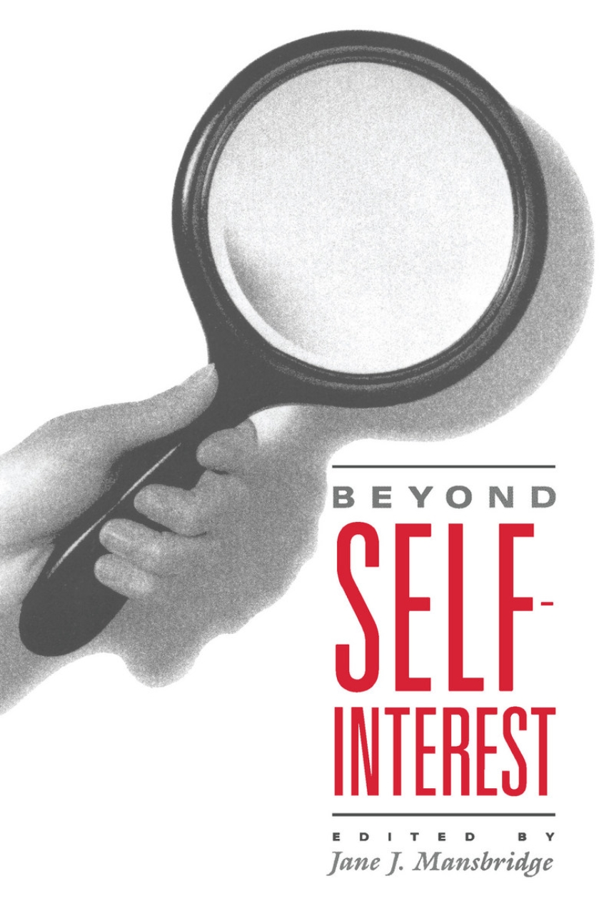 Beyond Self-Interest