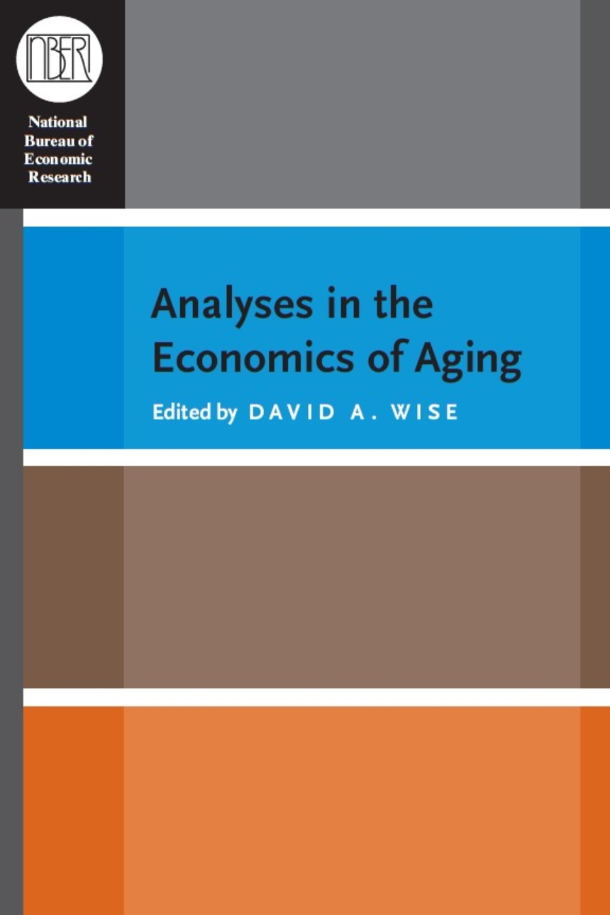 Analyses in the Economics of Aging