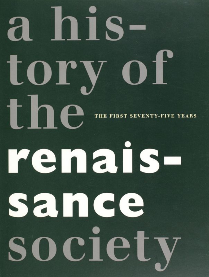 History of the Renaissance Society