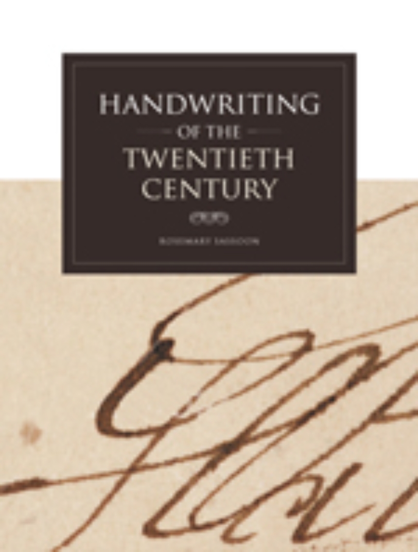 Handwriting of the Twentieth Century