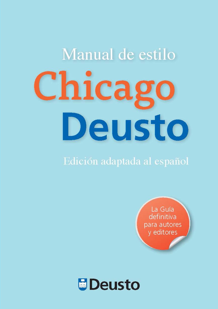 Manual de estilo Chicago-Deusto