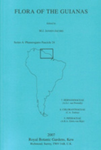 Flora of the Guianas. Series A: Phanerogams Fascicle 24